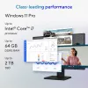 ASUS ExpertCenter P400 AiO P440VAK-BPC193W-NL „Viskas viename“ kompiuteris, 23,8 colių Full HD, Intel Core i7-13620H, 16 GB DDR5, 1 TB SSD, Windows 11 Home, juodas