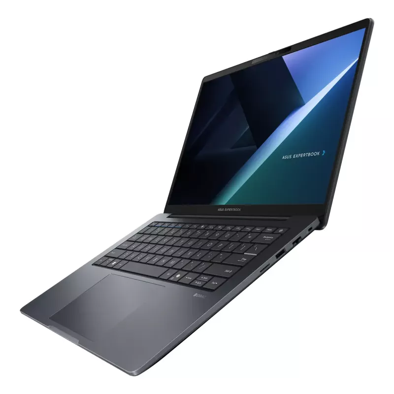 Nešiojamas kompiuteris ASUS ExpertBook B3 B3405CCA Intel Core Ultra 5 125H, 14 colių WUXGA 1920x1200, 16 GB DDR5, 512 GB SSD, Intel Arc, Windows 11 Pro, pilka