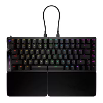 Klaviatūra ASUS ROG Falcata žaidimams USB RF belaidė Bluetooth juoda 75%