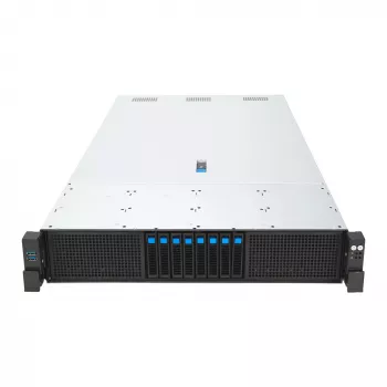 Rack serveris ASUS RS720-E12-RS8G 3,2 kW perteklinis maitinimo šaltinis, 8 karšto keitimo diskų lizdai