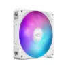 All-in-one skystas aušintuvas ASUS ROG Ryuo IV SLC 360 ARGB White Edition — 360 mm radiatorius, 3×120 mm ventiliatoriai, AMOLED ekranas, LGA 1700 palaikymas