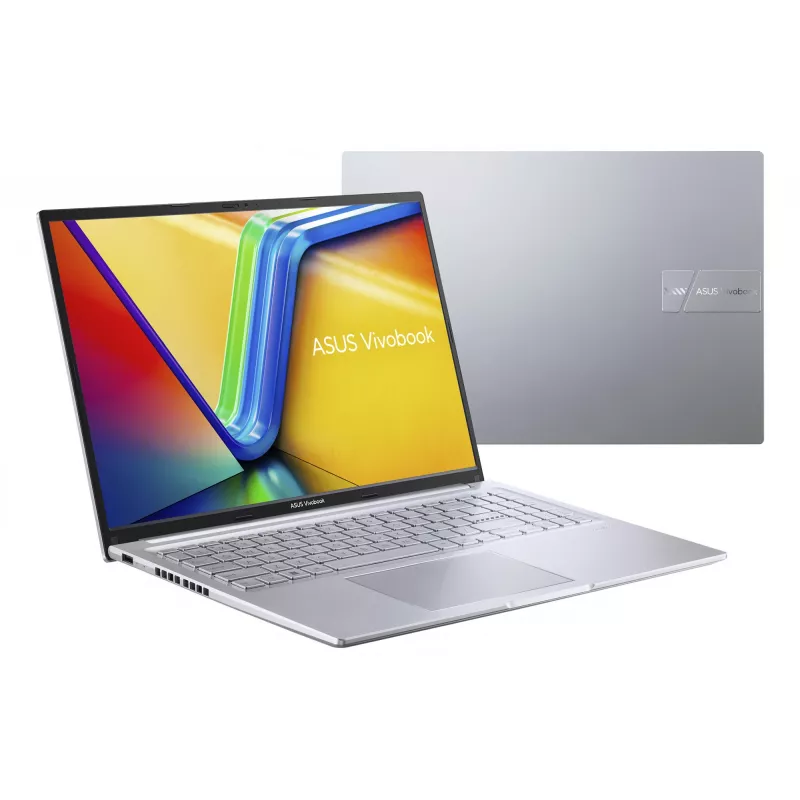 Nešiojamas kompiuteris ASUS Vivobook 16 M1605YA-MB242W, AMD Ryzen™ 7 7730U, 40,6 cm (16 inch) WUXGA, 16 GB DDR4, 512 GB SSD, Wi-Fi 6E, Windows 11 Home, sidabrinis