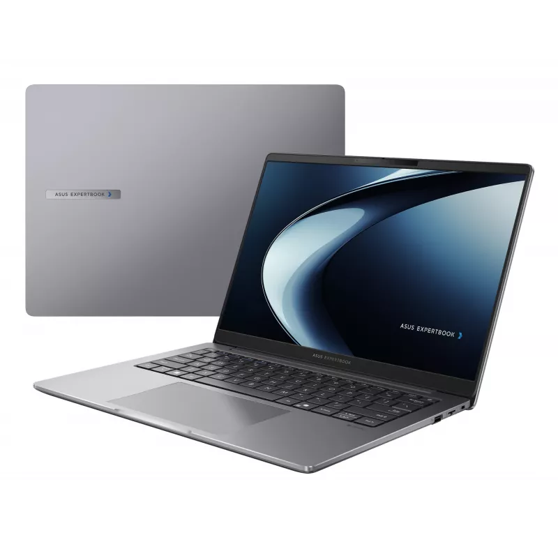 Nešiojamas kompiuteris ASUS ExpertBook PM3406CKA 14 colių WUXGA, Ryzen AI 5 330, 16GB RAM, 512GB SSD, Radeon 820M, Windows 11, Misty Grey