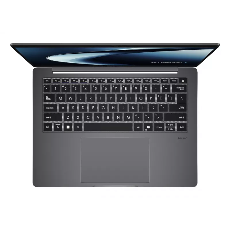Nešiojamas kompiuteris ASUS ExpertBook PM3406CKA 14 colių WUXGA, Ryzen AI 5 330, 16GB RAM, 512GB SSD, Radeon 820M, Windows 11, Misty Grey