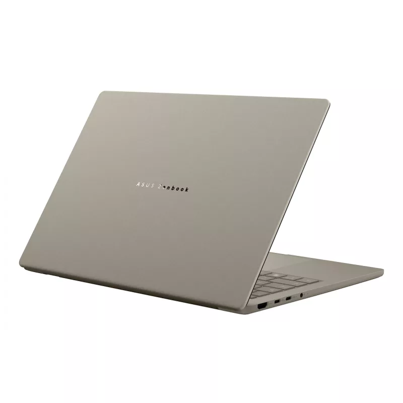 ASUS Zenbook A14 UX3407QA-QD289W Copilot+ PC nešiojamas kompiuteris Snapdragon X1-26-100 35,6 cm (14 colių) WUXGA 16 GB LPDDR5x-SDRAM 512 GB SSD Wi-Fi 6E (802.11ax) Windows 11 Home smėlio spalvos
