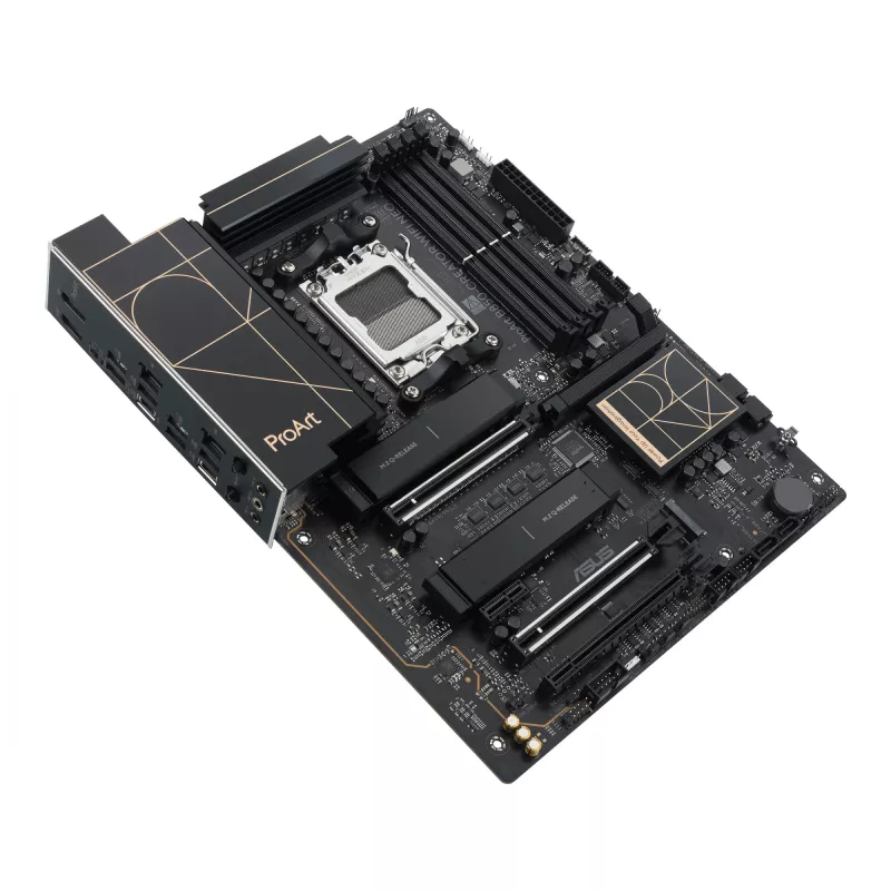 Pagrindinė plokštė ASUS PROART B850-CREATOR WiFi NEO — AMD B850, lizdas AM5, ATX, DDR5, 4 DIMM, 256 GB, Wi‑Fi 7, 5Gb Ethernet
