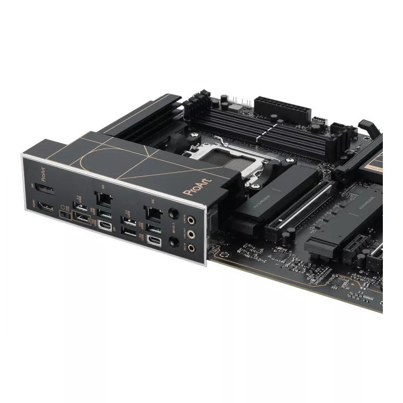 Pagrindinė plokštė ASUS PROART B850-CREATOR WiFi NEO — AMD B850, lizdas AM5, ATX, DDR5, 4 DIMM, 256 GB, Wi‑Fi 7, 5Gb Ethernet