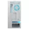 COUGAR CFV235 Vision midi bokštas ARGB, 9.16 colio LCD, grūdintas stiklas, baltas, ATX/Micro-ITX, 2x3.5 colio + 2x2.5 colio