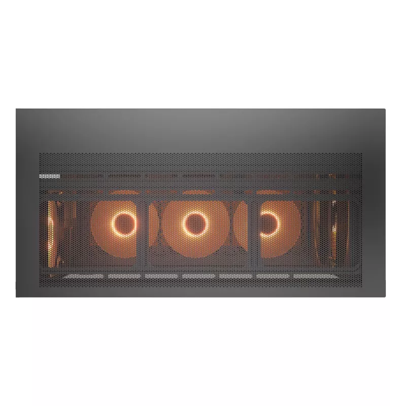COUGAR CFV235 Vision Midi Tower korpusas — ARGB, 9.16 colio LCD 1920×462, tinklelis, priekyje 2×160 mm, gale 1×120 mm, juodas