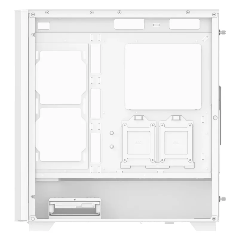 Korpusas XPG VALOR AIR PRO, Midi Tower, baltas