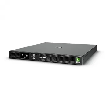 Nepertraukiamo maitinimo šaltinis CyberPower PR1000ELCDRT1U, linijinis-interaktyvus, 1 kVA / 800 W, 6 lizdų