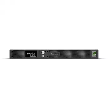Nepertraukiamo maitinimo šaltinis CyberPower PR1000ELCDRT1U, linijinis-interaktyvus, 1 kVA / 800 W, 6 lizdų