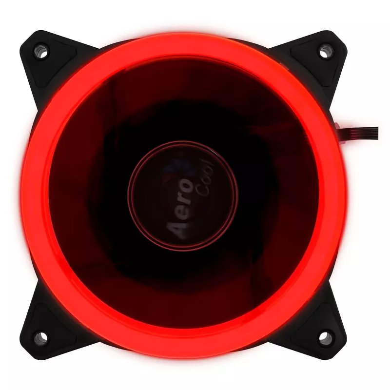 Kompiuterio ventiliatorius Aerocool Rev RGB 12 cm juodas