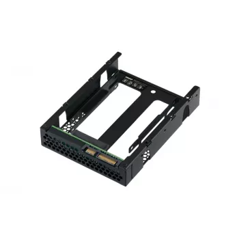 QNAP QDA-A2AR - Internes RAID-Gehäuse - 3.5 to 2 x 2.5 (8,9 cm bis 2 x 6,4 cm) - RAID 0, 1, JBOD - SATA 6Gb/s