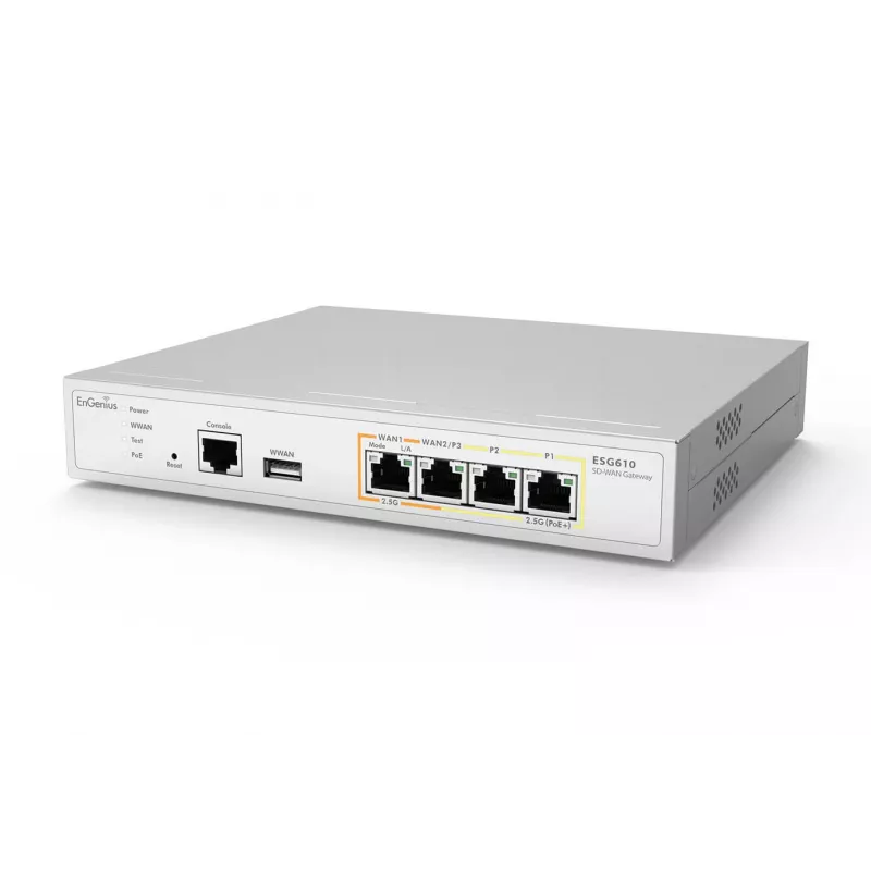 EnGenius ESG610 Saugumo Šliuzas 2 x 2.5 GbE LAN ir 2 x 2.5 GbE WAN