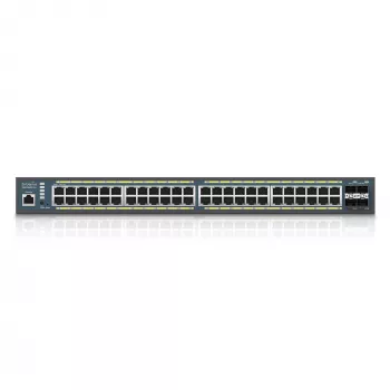 Valdomas jungiklis EnGenius FitSwitch 48 PoE 48 prievadų Gigabit Ethernet