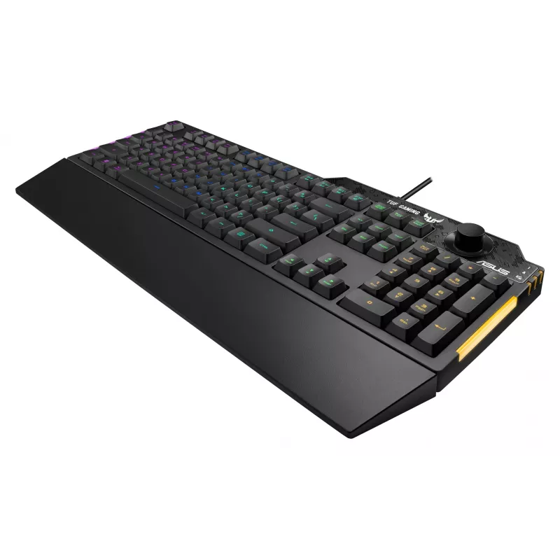 ASUS TUF Gaming K1 klaviatūra USB juoda Full-size RGB LED