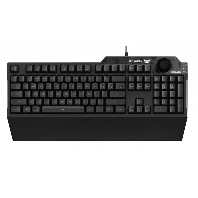 ASUS TUF Gaming K1 klaviatūra USB juoda Full-size RGB LED