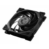 MSI MEG SILENT GALE P12 tylus premium ventiliatorius 120mm, PWM, subalansuotas statinis slėgis, LCP mentės, HDB guolis, antivibraciniai pagalvėliai, 300mm laidas