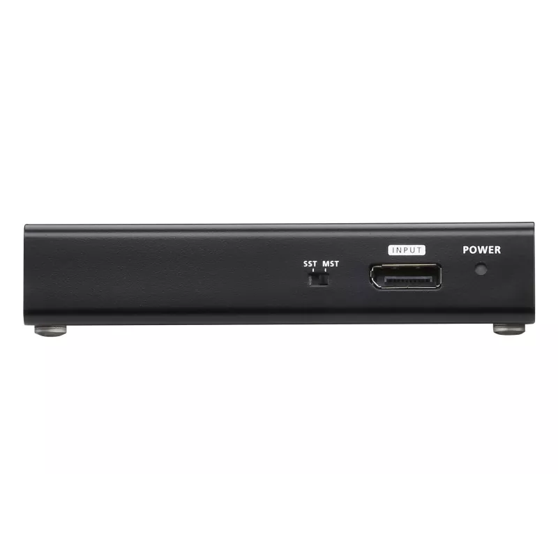 ATEN 2-Port 4K DisplayPort 1.2a skirstytuvas, DisplayPort, 2x DisplayPort, 4096 x 2160 pikselių, juoda, metalas, 4K Ultra HD