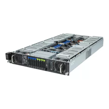 Kompiuterio korpusas Gigabyte G293-Z20 stelažinis serveris 2U juodas
