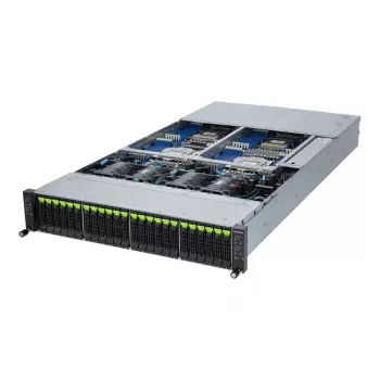 GIGABYTE H273 2U stovo serveris, juodas