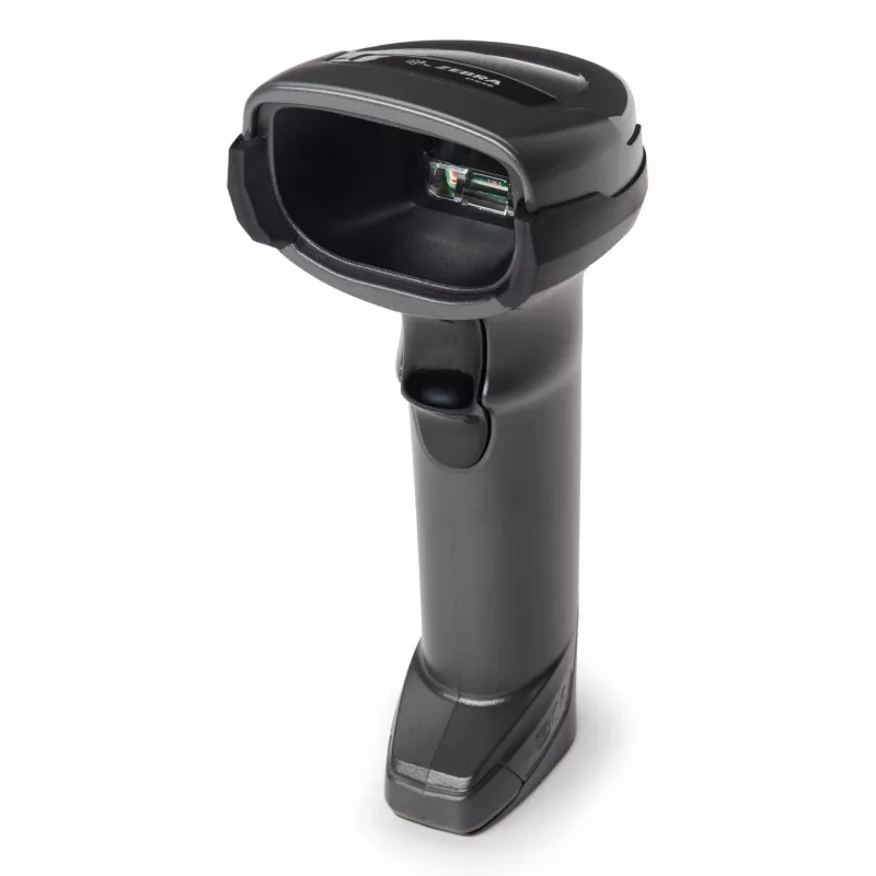 Zebra DS4678-DP juodas belaidis DPM skaitytuvas su USB laidu ir dokstote