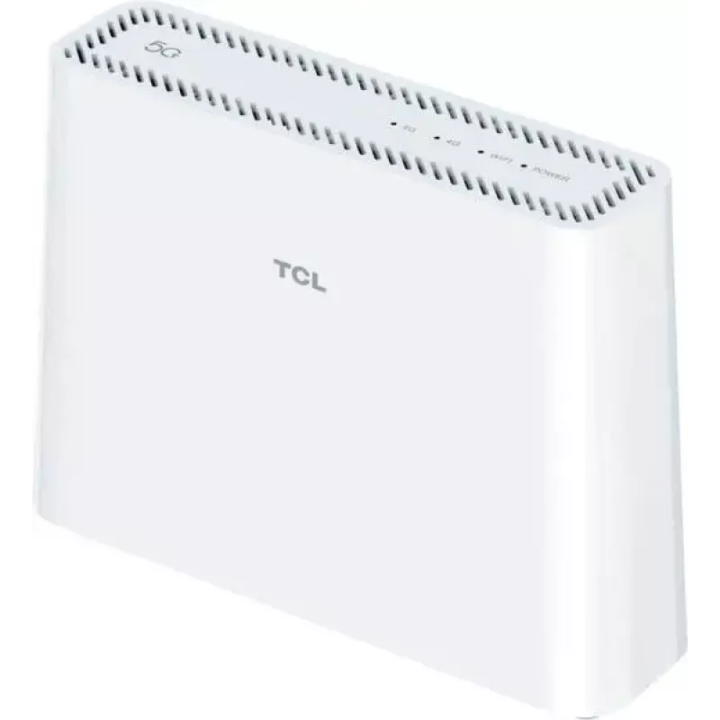 Celiulinio tinklo maršrutizatorius JetWorld TCL LINKHUB HH515L — Dviejų juostų Wi‑Fi 2.4/5 GHz, 3000 Mbps, Gigabit Ethernet, 4G/5G (Sub6), Micro-USB, Baltas