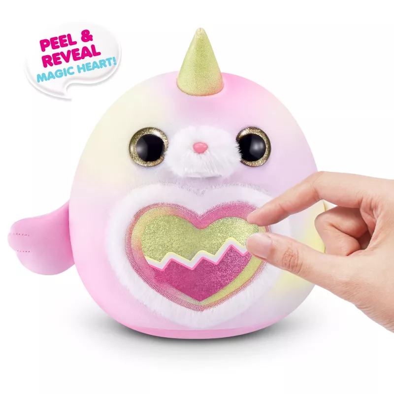 Pliušinis žaislas Zuru Rainbocorns Eggzania Frozen Mania – gyvūnėlio pliušas, įvairiaspalvis, nuo 3 metų