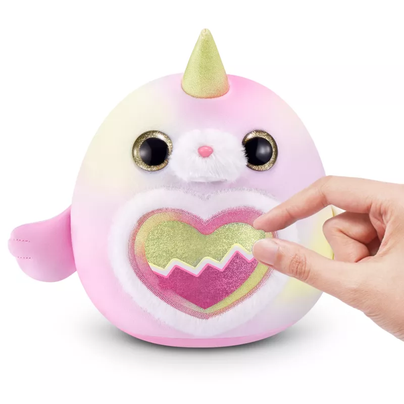 Pliušinis žaislas Zuru Rainbocorns Eggzania Frozen Mania – gyvūnėlio pliušas, įvairiaspalvis, nuo 3 metų