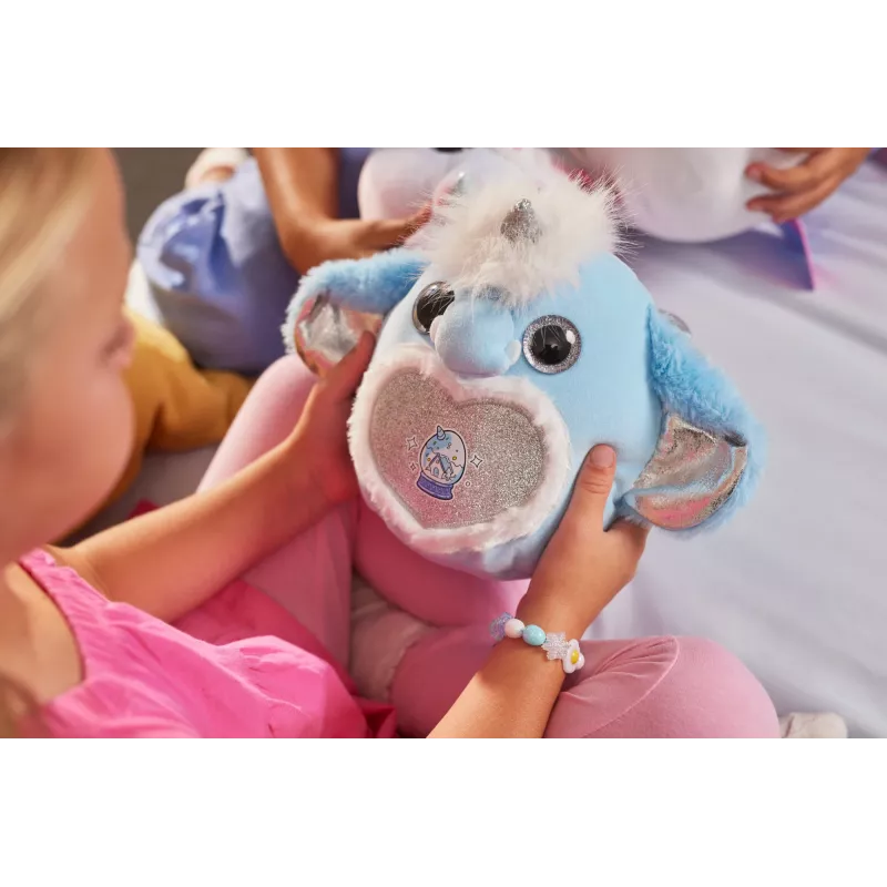 Pliušinis žaislas Zuru Rainbocorns Eggzania Frozen Mania – gyvūnėlio pliušas, įvairiaspalvis, nuo 3 metų