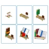 MAX Build more Premium Home Building Bricks Collection – Statybiniai blokeliai, 181 vnt.