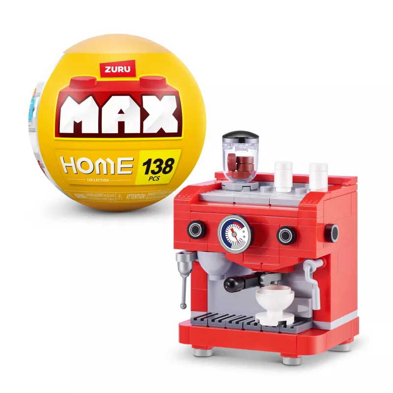 MAX Build more Premium Home Building Bricks Collection – Statybiniai blokeliai, 181 vnt.