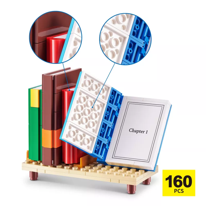 MAX Build more Premium Home Building Bricks Collection – Statybiniai blokeliai, 181 vnt.