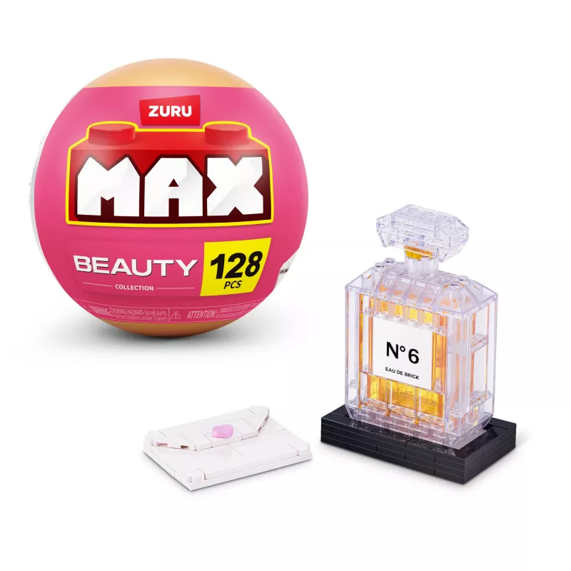 MAX Build more Premium Beauty Building Bricks Collection – statybiniai blokeliai, 169 dalių, nuo 8 metų