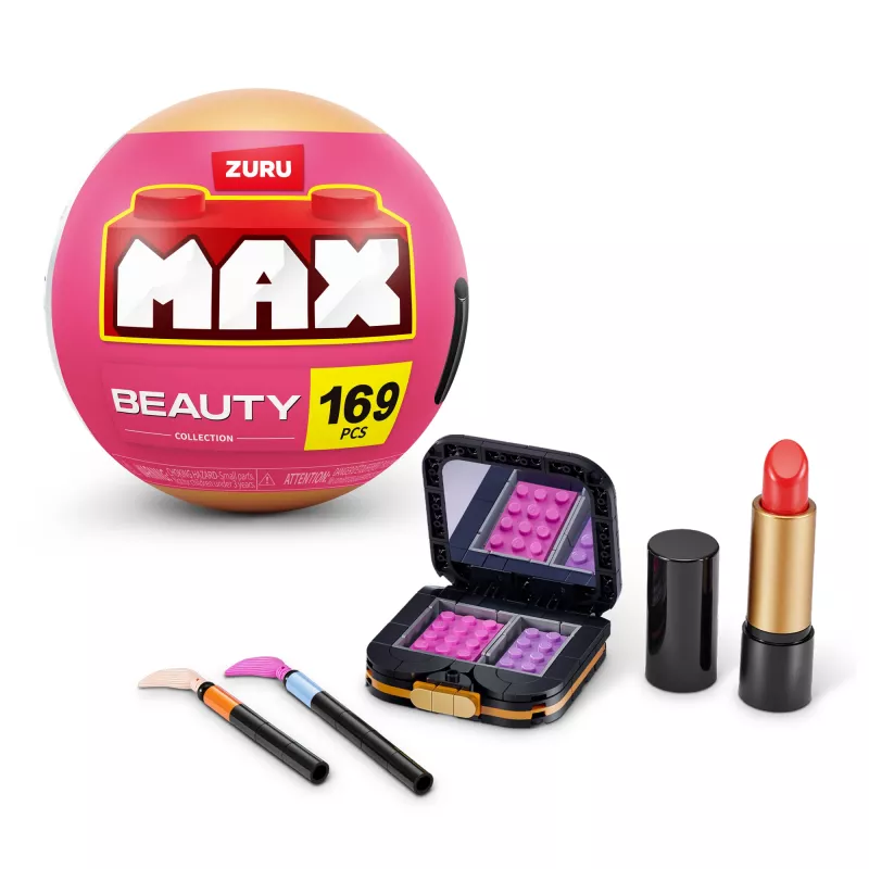 MAX Build more Premium Beauty Building Bricks Collection – statybiniai blokeliai, 169 dalių, nuo 8 metų