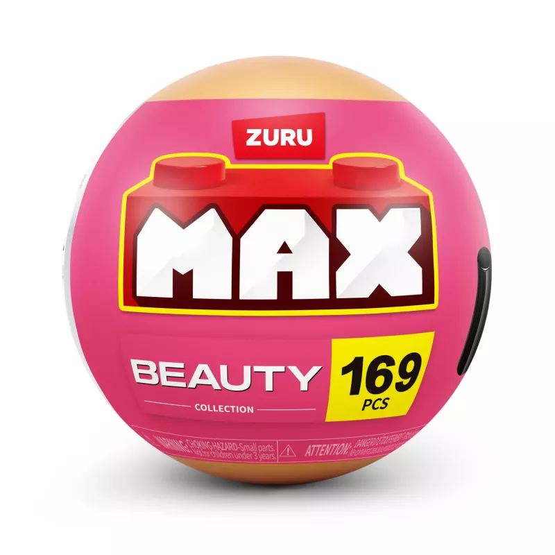 MAX Build more Premium Beauty Building Bricks Collection – statybiniai blokeliai, 169 dalių, nuo 8 metų