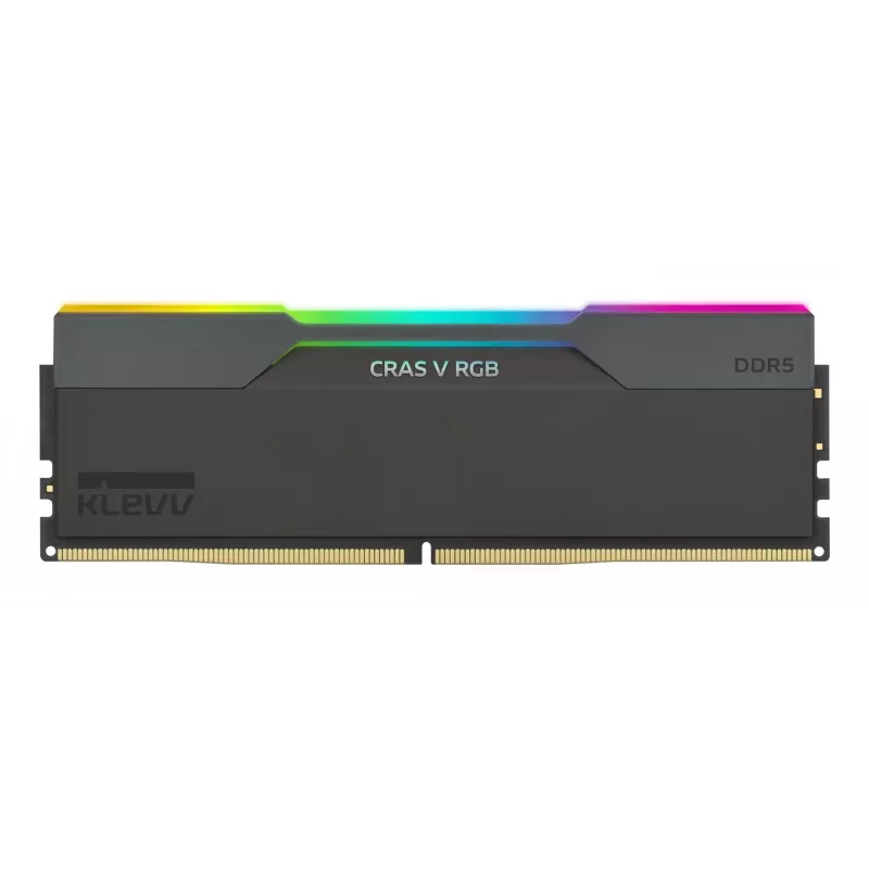 Klevv CRAS V RGB 64GB (2x32GB) 6000MHz CL30 DDR5 atminties rinkinys 30-36-36-76