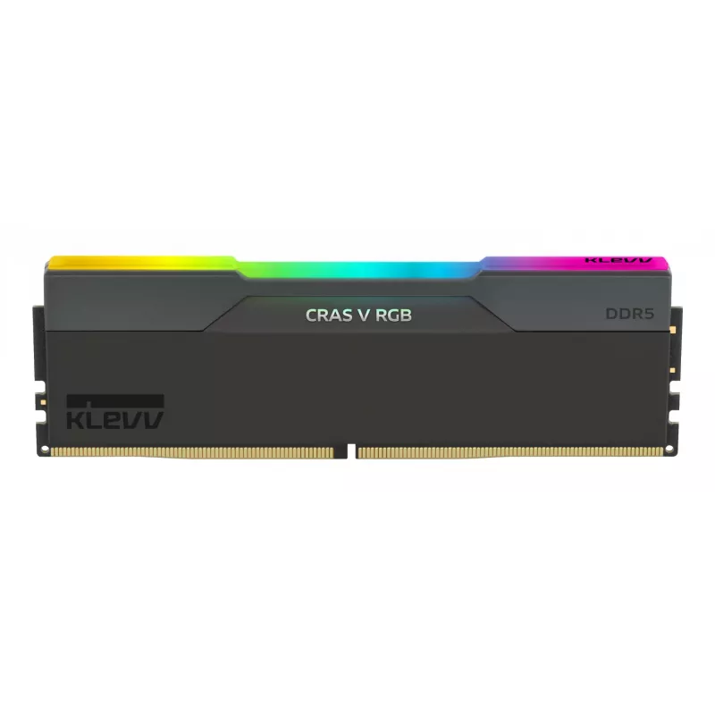 Klevv CRAS V RGB 64GB (2x32GB) 6000MHz CL30 DDR5 atminties rinkinys 30-36-36-76