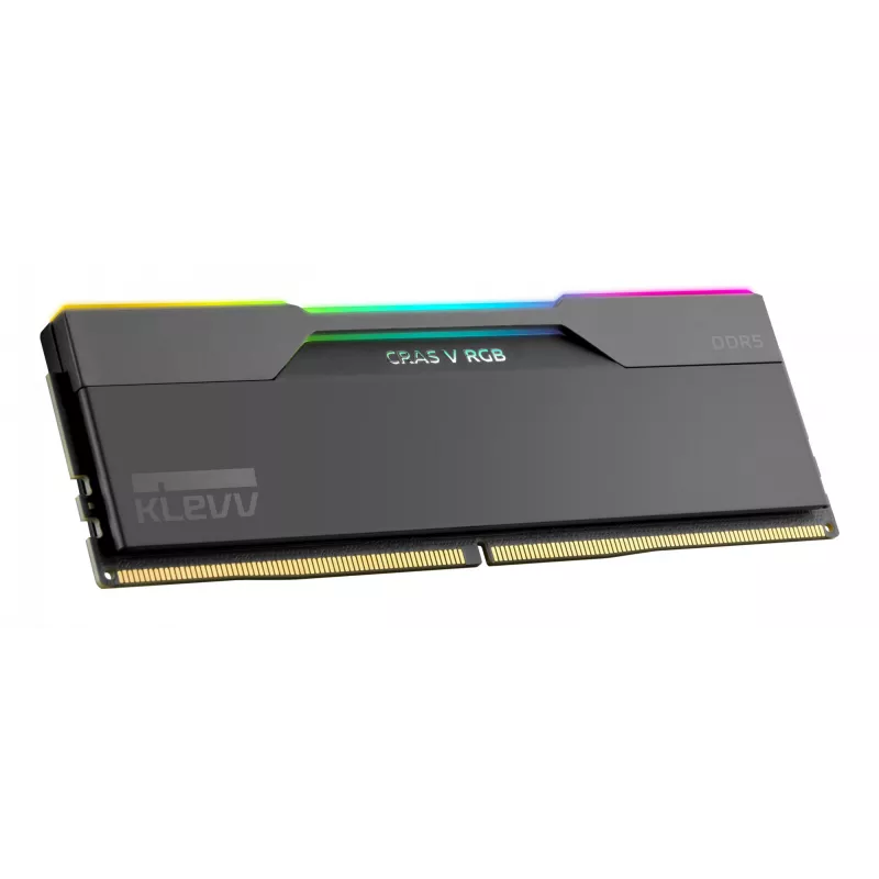 Klevv CRAS V RGB 64GB (2x32GB) 6000MHz CL30 DDR5 atminties rinkinys 30-36-36-76