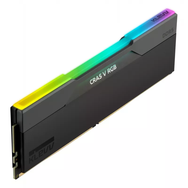 Klevv CRAS V RGB 64GB (2x32GB) 6000MHz CL30 DDR5 atminties rinkinys 30-36-36-76