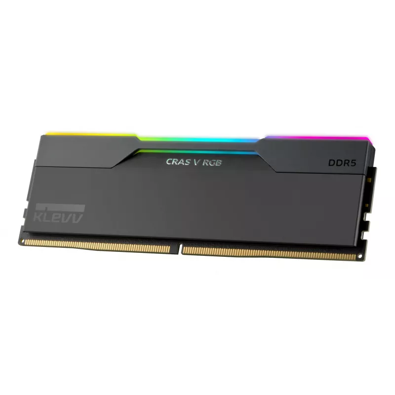 Klevv CRAS V RGB 64GB (2x32GB) 6000MHz CL30 DDR5 atminties rinkinys 30-36-36-76