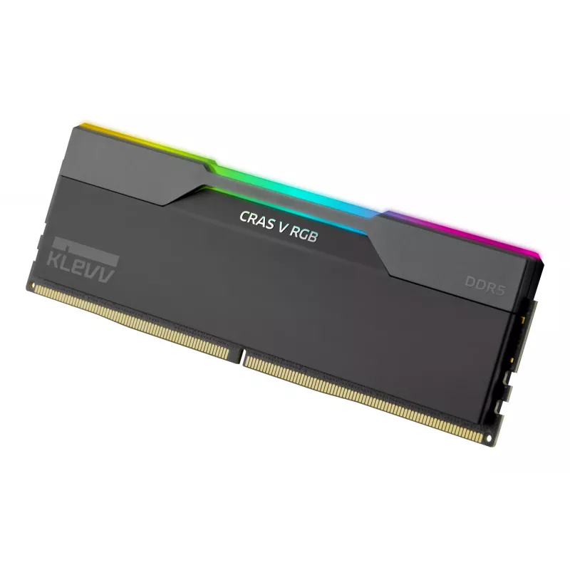 Klevv CRAS V RGB 64GB (2x32GB) 6000MHz CL30 DDR5 atminties rinkinys 30-36-36-76