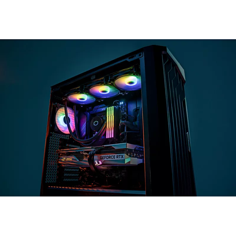 Klevv CRAS V RGB 64GB (2x32GB) 6000MHz CL30 DDR5 atminties rinkinys 30-36-36-76