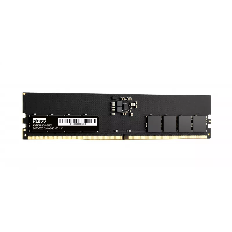 KLEVV 8GB DDR5 5600MHz CL46 288-pin DIMM 1.1V (46-46-46-90) darbalaukio RAM atmintis
