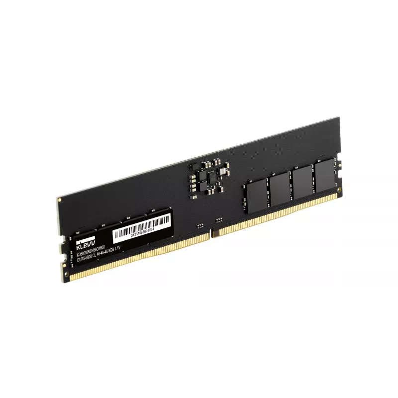 KLEVV 8GB DDR5 5600MHz CL46 288-pin DIMM 1.1V (46-46-46-90) darbalaukio RAM atmintis