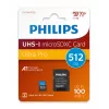Philips FM51MP65B/00 microSDXC kortelė, 512 GB, Class 10, UHS-I U3, su adapteriu