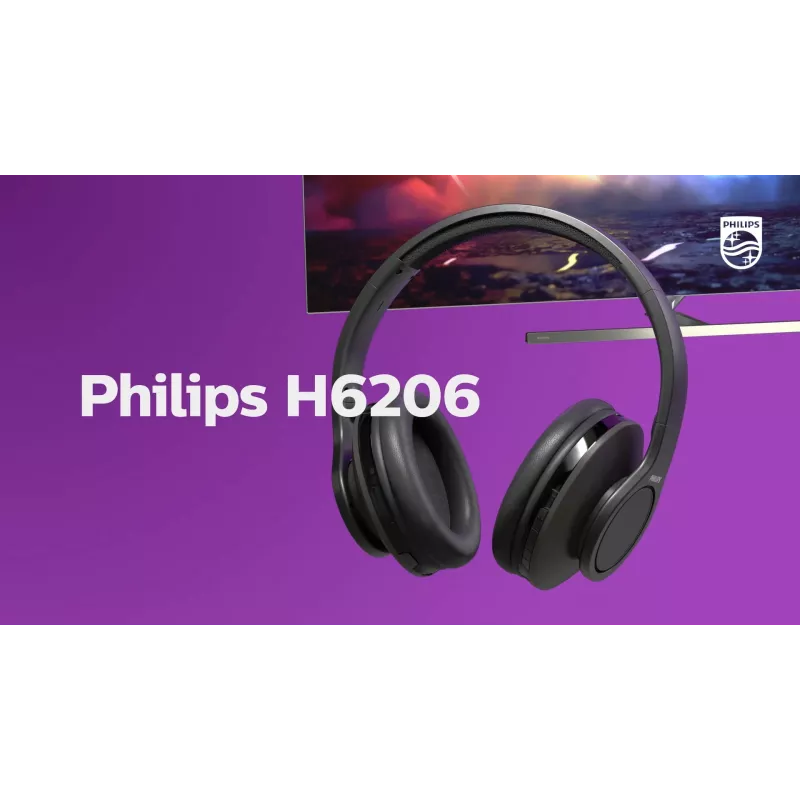 Philips 6000 serijos TAH6206BK/00 belaidės ausinės