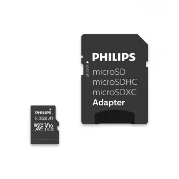 Philips FM51MP45B/00 atminties kortelė 512 GB MicroSDHC UHS-I Class 10