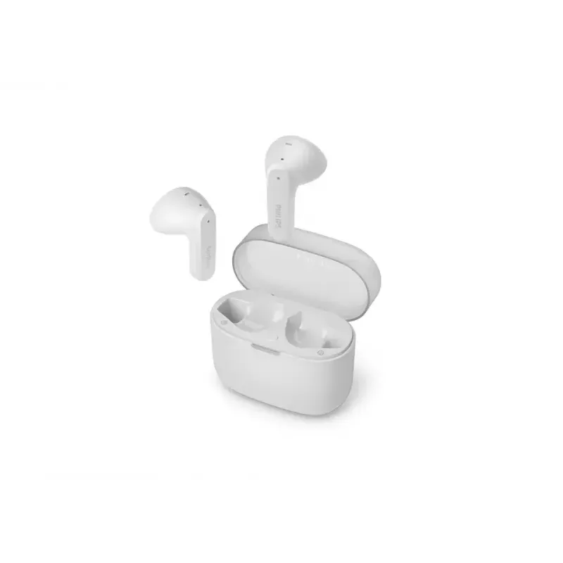 Philips TAT2139WT/00 belaidės ausinės „In-Ear“ skambučiams ir muzikai, baltos